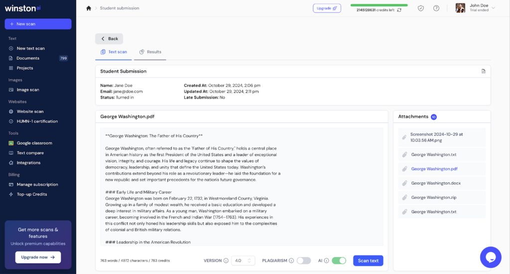 google classroom winston ai image 3
